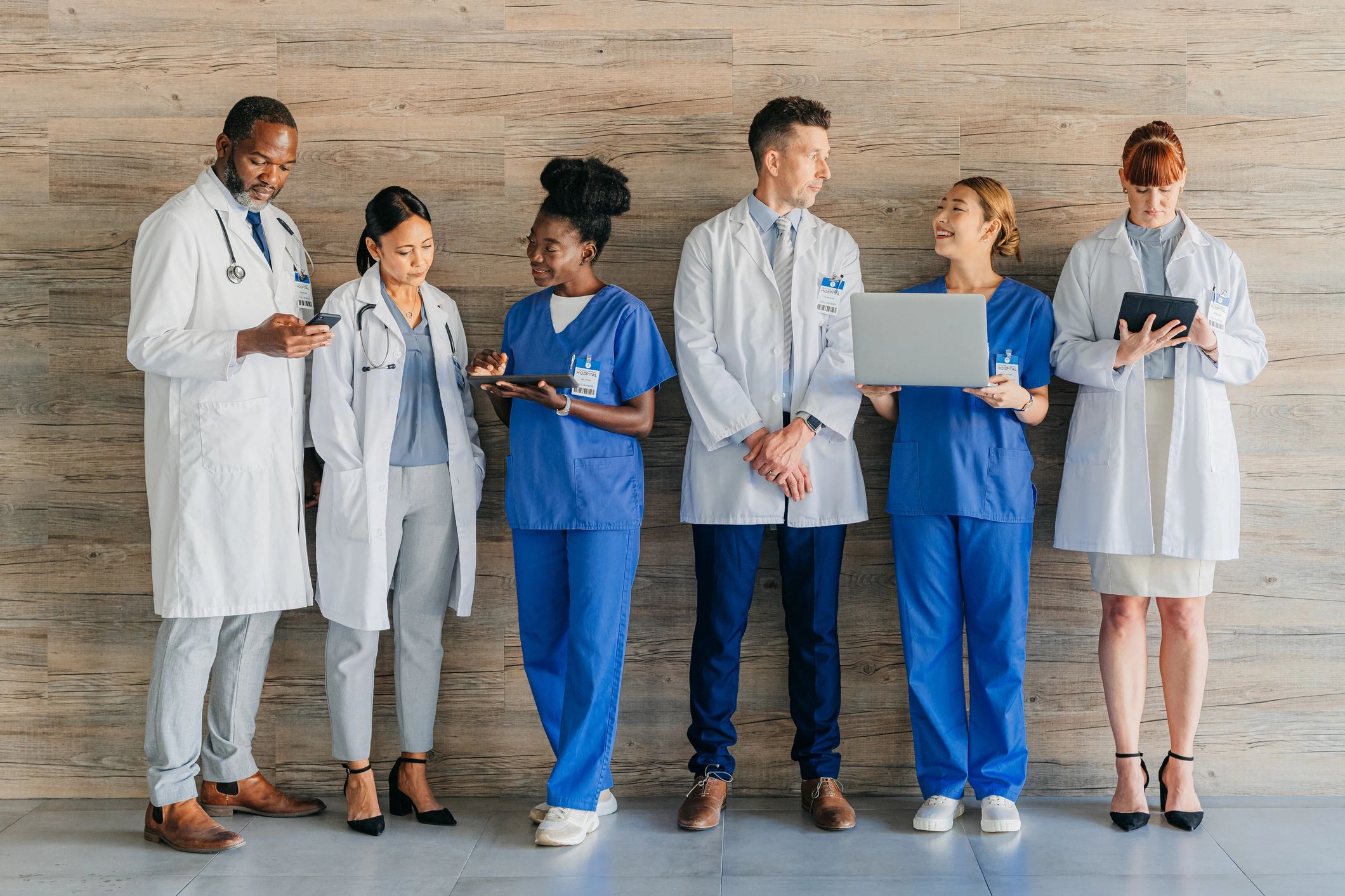 modern healthcare technology team