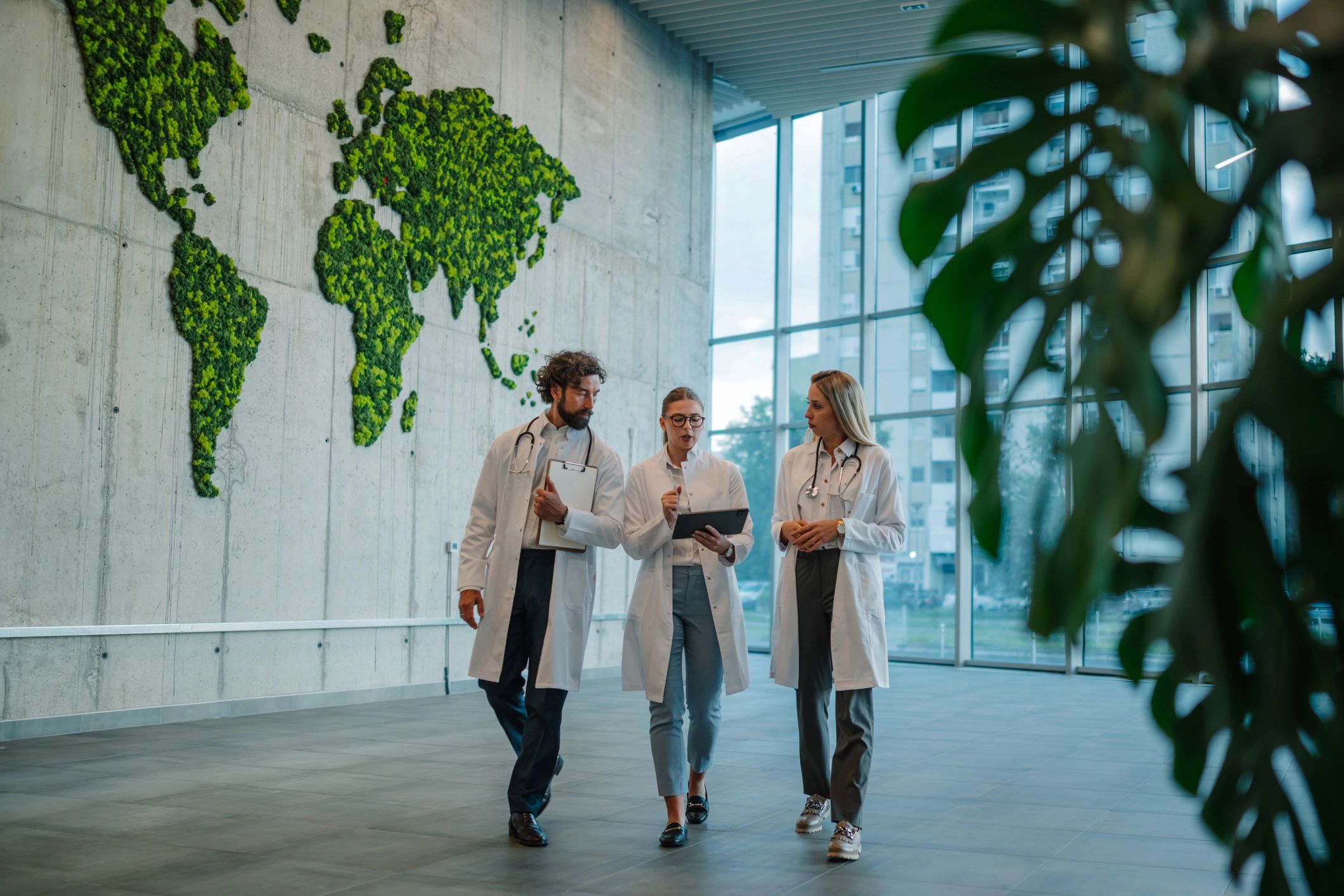modern healthcare technology team